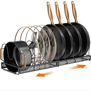 Pots and Pans Organizer Expandable Rack
